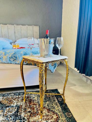 Katil atau katil-katil dalam bilik di Oak Gardens Bed and Breakfast