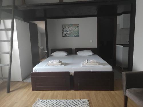 Postel nebo postele na pokoji v ubytování Apartments & Accommodation Stojic