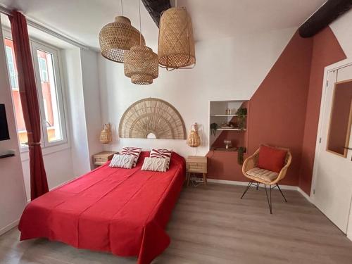 Studio climatisé Bohème Chic