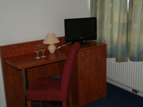 TV/trung tâm giải trí tại Hotel Altes Landhaus