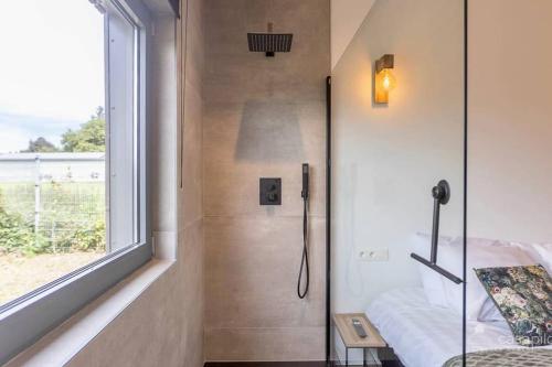 Koupelna v ubytování Lodge 4 you gite de luxe pour 4 personnes