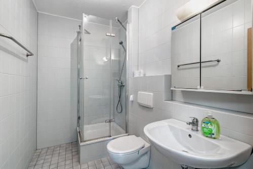 Ένα μπάνιο στο Hotel Neue Krone - Markt Erlbach