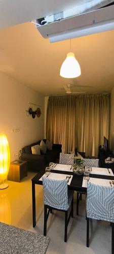 Istumisnurk majutusasutuses Goodstay Elegant Ocean-Themed -207