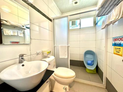 Ein Badezimmer in der Unterkunft Little Apple B&B