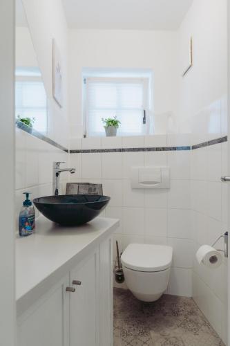 Bagno di Ferienhaus Goldstück im Allgäu