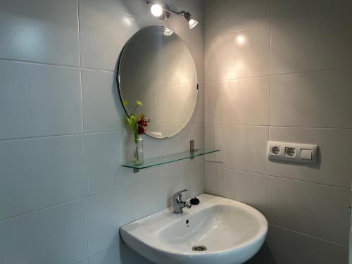 Koupelna v ubytování Ancla Real Apartamentos Loft