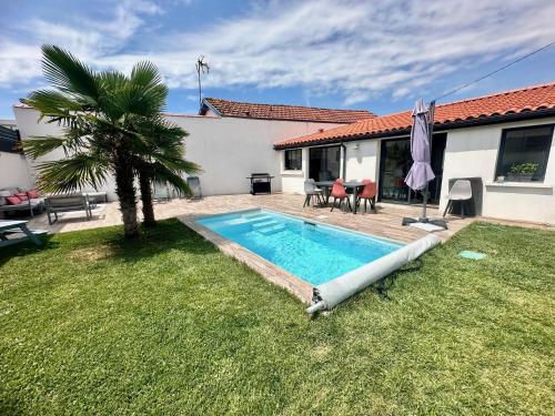 La Romerel/Maison piscine/400m plage et commerces!