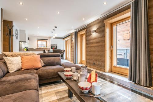 FLOCON Appartement 3 chambres, centre de Morzine