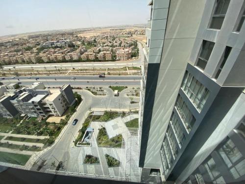 Nespecifikovaný výhled na destinaci Sheikh Zayed nebo výhled na město při pohledu z aparthotelu