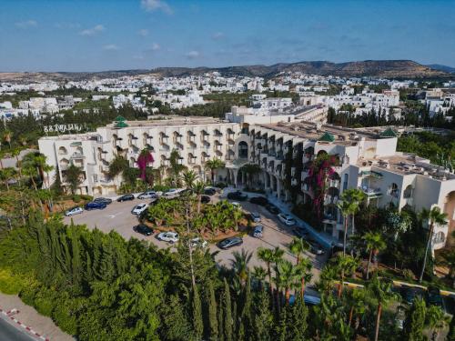 an aerial view of a city with buildings at Nahrawess Resort & Thalasso in Hammamet