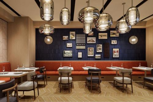 Ein Sitzbereich in der Unterkunft Courtyard by Marriott Sapporo