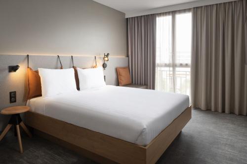 Katil atau katil-katil dalam bilik di Moxy Paris Clamart