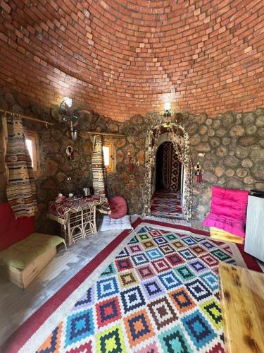 Гостиная зона в Dream Lodge Siwa دريم لودج سيوة