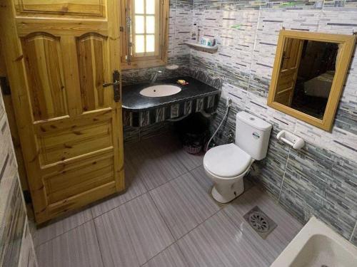 Ванная комната в Dream Lodge Siwa دريم لودج سيوة