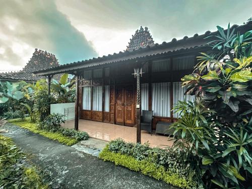 Zahrada ubytování Kampoeng Joglo Abangan Ubud
