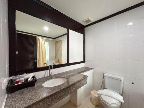 Koupelna v ubytování Cocoon APK Resort & Spa