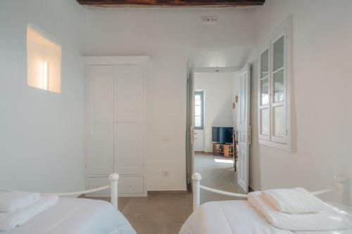 Ένα ή περισσότερα κρεβάτια σε δωμάτιο στο Aglaia's Home