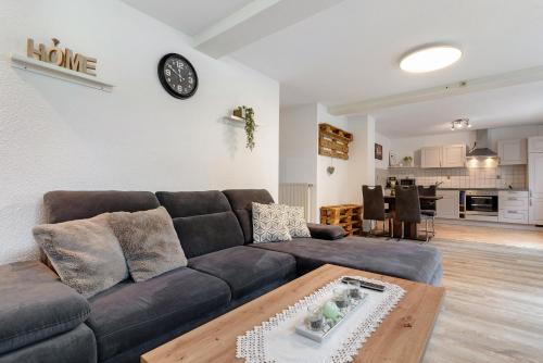Kuchyň nebo kuchyňský kout v ubytování Ferienwohnung Zimmermann