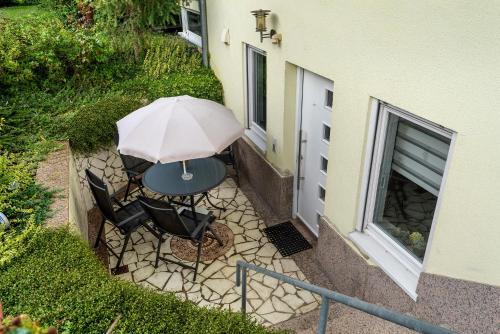 Zahrada ubytování Ferienwohnung Zimmermann