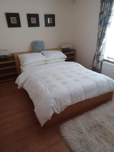 Postel nebo postele na pokoji v ubytování Atlantic View Cottage in Killybegs