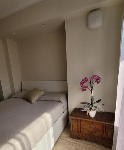 Postel nebo postele na pokoji v ubytování Alloggio Lù casa vacanze