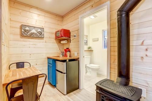 Kuchyň nebo kuchyňský kout v ubytování Tahoe Mountain Inn