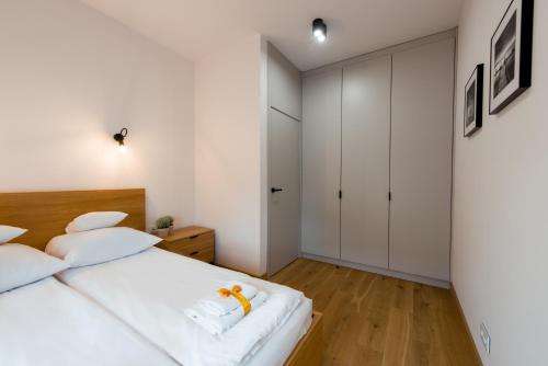 Katil atau katil-katil dalam bilik di GO Apartments - ApartHotel