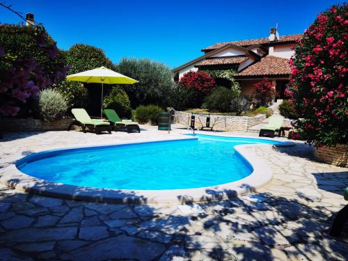 Πισίνα στο ή κοντά στο Villa ALEXANDER