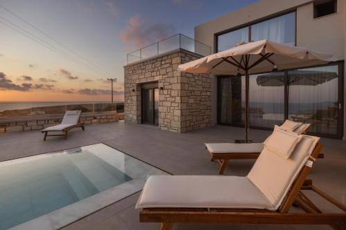 Πισίνα στο ή κοντά στο Anemelia Villas
