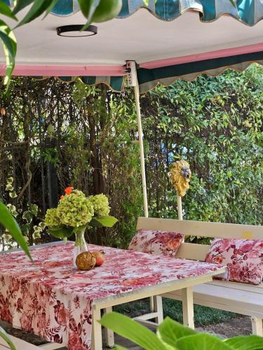 Seaside Bliss 1 tesisinin dışında bir bahçe