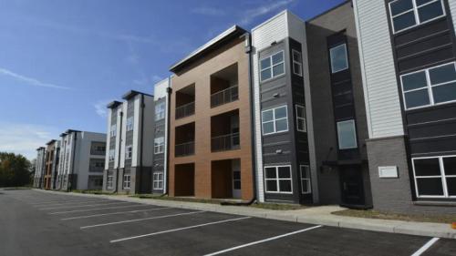 Budova, kde se apartmán nachází