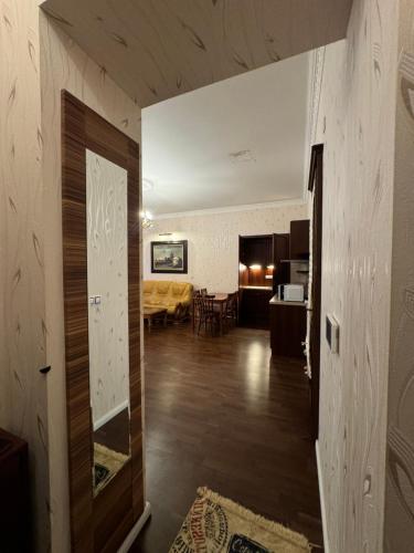TV a/nebo společenská místnost v ubytování Gold Residence