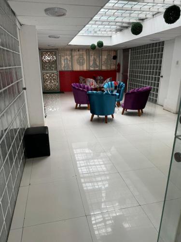 Posezení v ubytování Hotel Plateros