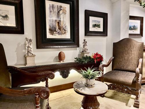 Posezení v ubytování Casa Corp Boutique Suites in Condesa