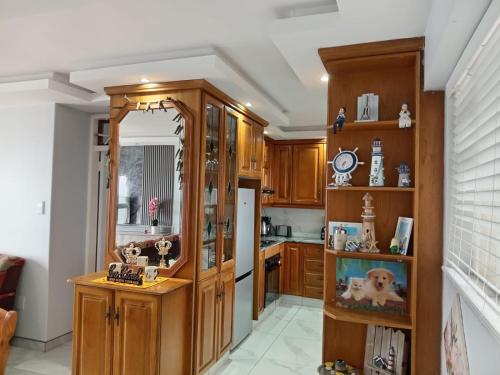 Una cocina o cocineta en Sea facing apartment 1703 on High Tide Amanzimtoti
