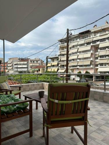 Bakopoulos resort Ένα όμορφο διαμέρισμα με βεράντα