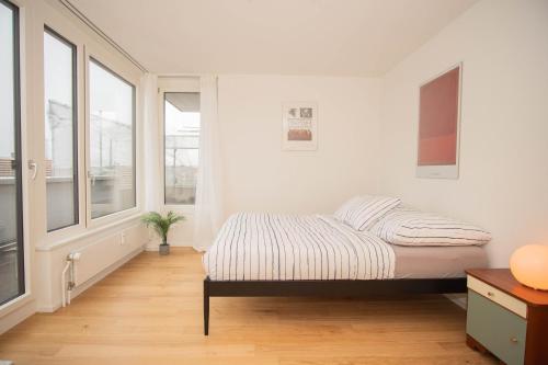 Top floor studio with terrace and free BaselCard