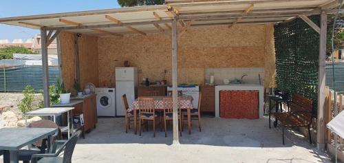 Balkoni atau teres di Guest House Fanusa