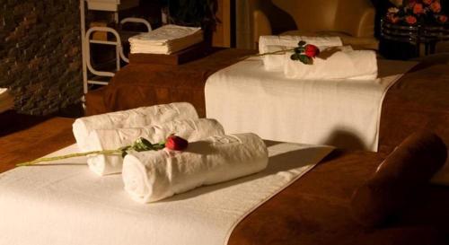 Ένα ή περισσότερα κρεβάτια σε δωμάτιο στο Xian Yohol Hotel