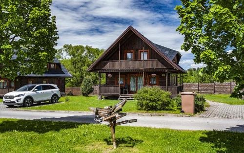 Zahrada ubytování Sojka Resort