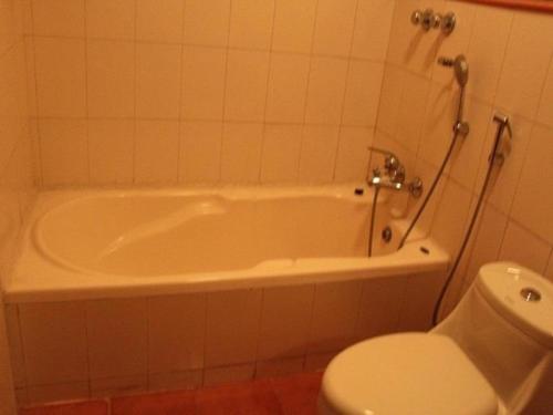 Koupelna v ubytování Hotel Chautari Nagarkot