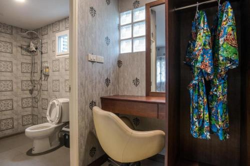 Et badeværelse på Sunday J Resort & Restaurant