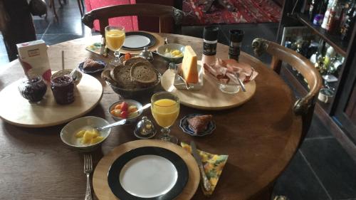 Jídlo v bed and breakfast nebo okolí