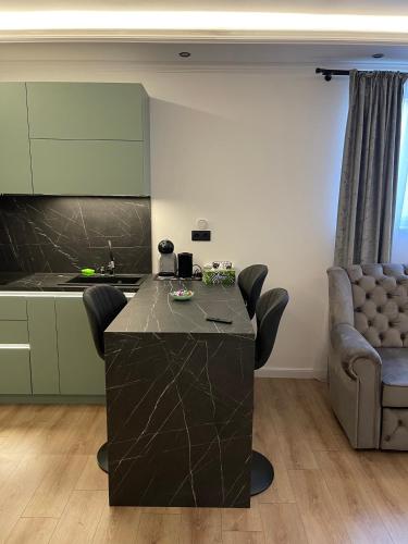 Χώρος καθιστικού στο Prestige Suites - Cluj Luxury