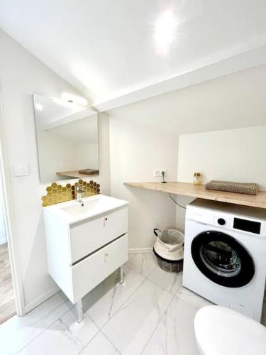 Dapur atau dapur kecil di La Cachette Cosy