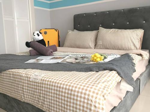 Cama o camas de una habitación en #T1-13A08 D'Pristine Family Netflix 100mbps bySTAY