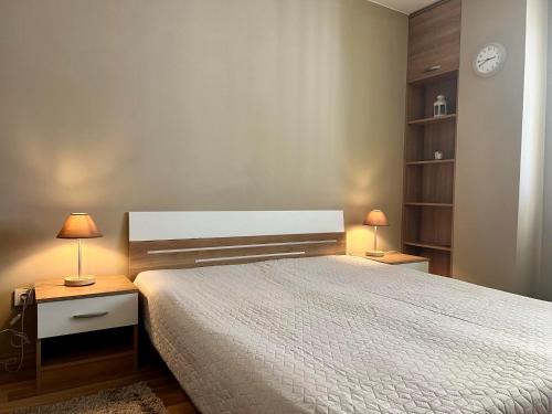 Llit o llits en una habitació de Casa Mia
