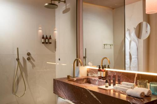 Koupelna v ubytování Ca'di Dio-Small Luxury Hotel