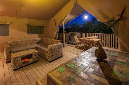 Χώρος καθιστικού στο Casa Tuia Resort