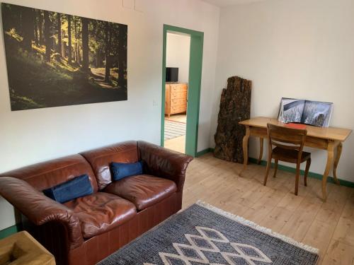 Μια τηλεόραση ή/και κέντρο ψυχαγωγίας στο Waldheim Pension Laax